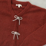 Ruby Bow Cardigan