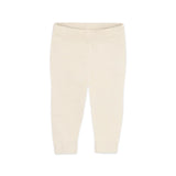 Ecru Organic Knit Baby Pants