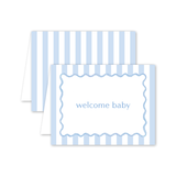 Scallop Baby Blue Card