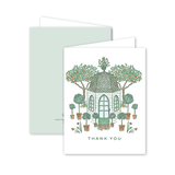 Bunny's Garden Thank You Card