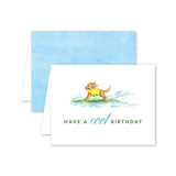 Surf's Up Birthday Pup Card