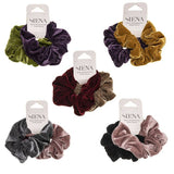 Pack Of 2 Velvet Scrunchies