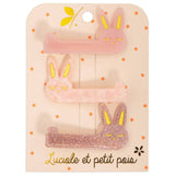 Rabbit Hair Clips (3-Pack)