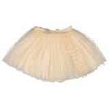 Tutu Skirt - Gold Hearts